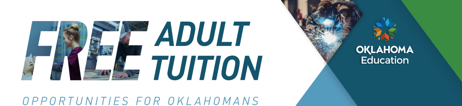 Free adult tuition banner