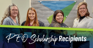 PEO Scholarship winners nursing
