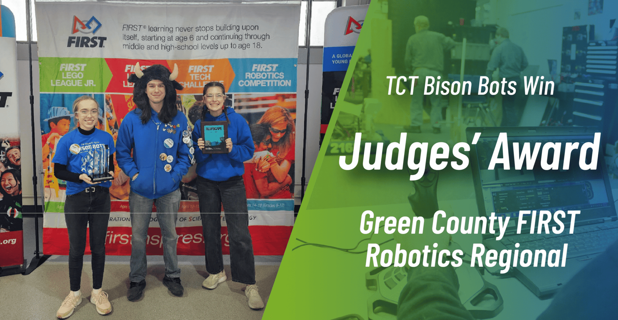 Tri County Tech | Robotics Team Wins Award at Green Country Regional Event